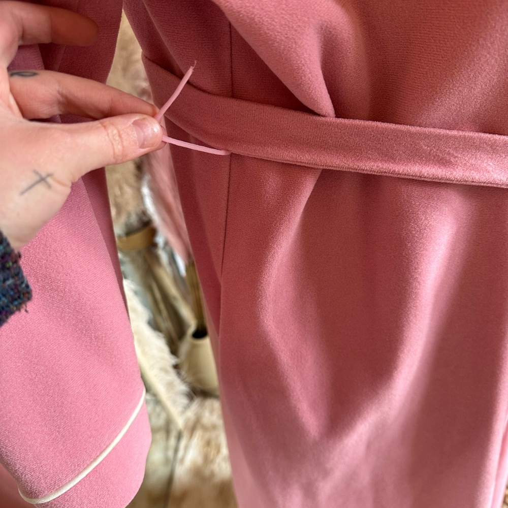Vintage Pink Vanity Fair Robe - Picture 6 of 6